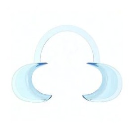 Cheek Retractor, C-Type, Small, Clear