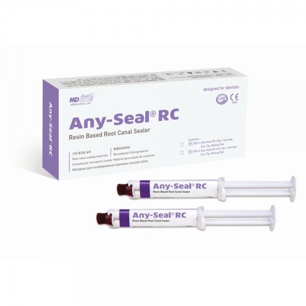 Any-Seal RC, Resin-Based Root Canal Sealer, 10g Dual Syringe