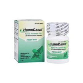 HurriCaine Topical Anesthetic Gel Fresh Mint 1oz/Jr