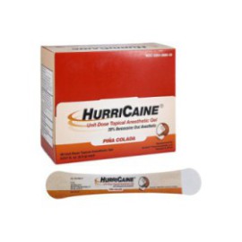 HurriCaine Topical Gel Unit-Dose Swabs Pina Colada Unit Dose 60/Bx