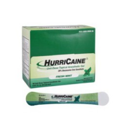 HurriCaine Topical Gel Unit-Dose Swabs Fresh Mint Unit Dose 60/Bx