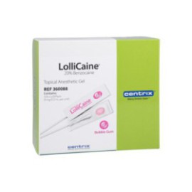 Lollicaine Topical Anesthetic Gel Bubble Gum Unit Dose 120/Pk