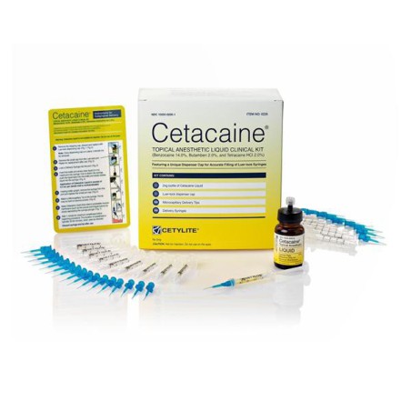 Cetacaine Anesthetic Liquid 24 Gm Clinical Kit Ea