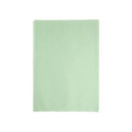 Headrest Cover 10 in x 13 in Tissue / Poly Green Disposable 500/Ca