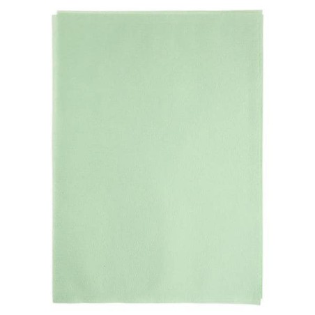 Headrest Cover 10 in x 13 in Tissue / Poly Green Disposable 500/Ca