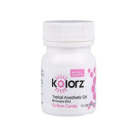 Kolorz Topical Anesthetic Gel Cotton Candy 1 Oz/Jr