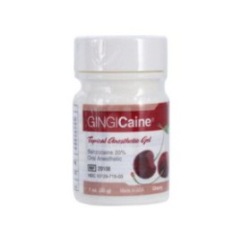 Gingicaine Topical Anesthetic Gel Cherry 1oz/Jr