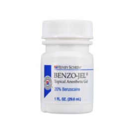 Benzo-Jel Topical Anesthetic Gel Cherry 1oz/Jr