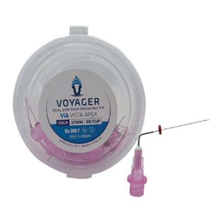 Voyager Dual Side Port Irrigating Tips 30 Gauge 27 mm 50/Pk