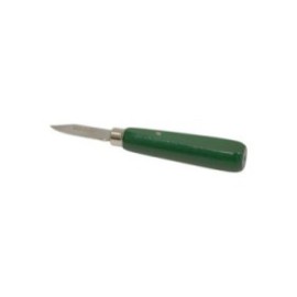 Lab Knife Size 6 Carbon Steel Green Ea