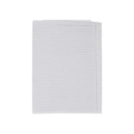 Polyback Patient Towel 3 Ply Tissue / Poly 13 in x 19 in White Disposable 500/Ca