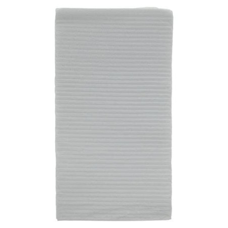 Polygard Patient Towel 3 Ply Tissue / Poly 19 in x 16 in White Disposable 500/Ca