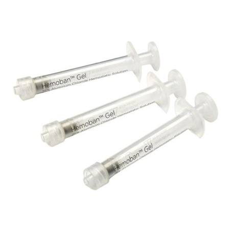 Hemoban Gel Empty Syringes & Tips 50/Pk