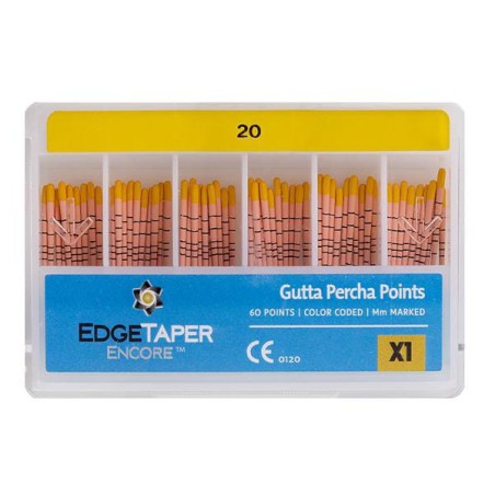 EdgeCore For EdgeCoil Obturator Obturators Size No. 45 White 6/Pk