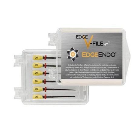 Edge V-Fill Verifiers Size No. 20 Yellow 6/Pk