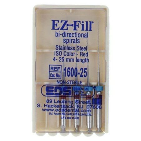 EZ-Fill Obturation System Stainless Steel 25 mm 4/Pk