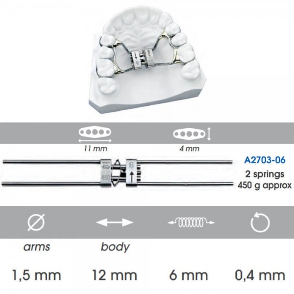 Memoria Spring Leaf Activated Expander, 6mm, 450g