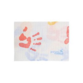 Patient Towel 2 Ply Tissue / Poly 13.5 in x 18 in Tiny Tracks Disposable 500/Ca