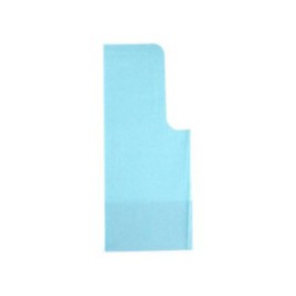 Chainless Towel Tissue / Poly 18 in x 25 in Blue Disposable 250/Ca