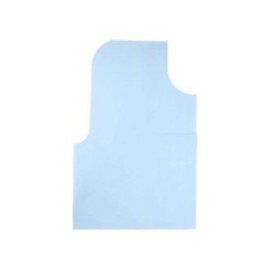 Endo Towel 3 Ply Tissue / Poly 29 in x 21 in Blue Disposable 100/Ca