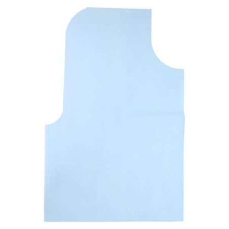 Endo Towel 3 Ply Tissue / Poly 29 in x 21 in Blue Disposable 100/Ca