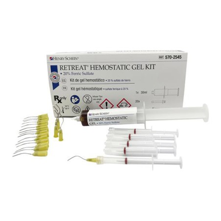 Retreat 20% Ferric Sulfate Gel 30 mL Syringe Kit 30mL/Ea