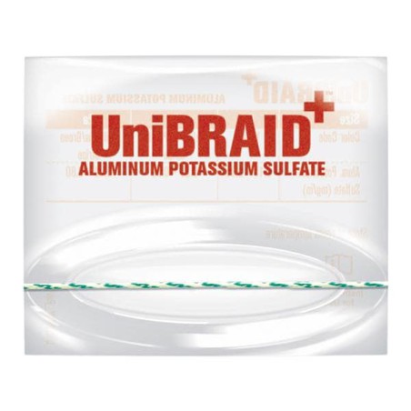 UniBraid+ Braided Aluminum Potassium Sulfate Size 1A Small 50/Bx