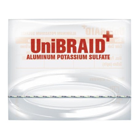 UniBraid+ Braided Aluminum Potassium Sulfate Size 0A Fine 50/Bx