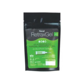 Retrax 25% Aluminum Sulfate Gel 0.32 Gm MicroPoint Cartridge Kit 25/Pk