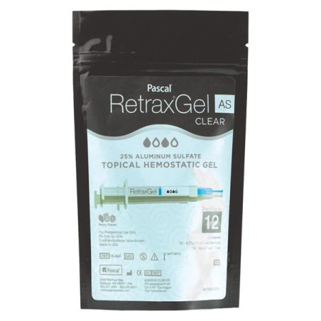 Retrax Clear 25% Aluminum Sulfate Gel 0.75 Gm Pro Pack 12 Syringe Kit 12/Pk