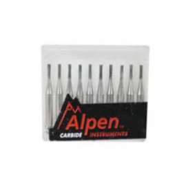 Alpen Carbide Bur Operative Friction Grip 330 10/Pk