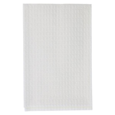 Deluxe Towel 3 Ply Tissue 13 in x 18 in White Disposable 500/Ca