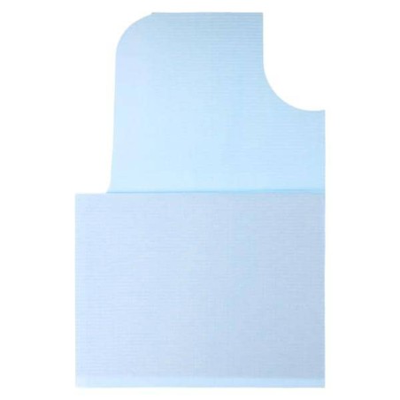 EveryDay Oral Surgery Oral Surgery Bib Tiss/Poly 29 in x 42 in Bl Dsp 50/Ca