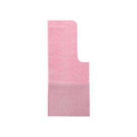 Patient Bib Tissue / Poly Back 18 in x 25 in Mauve Disposable 250/Ca