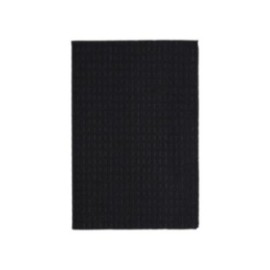 TIDI Choice Waffle Patient Bib 2 Ply Tiss/Poly 13 in x 18 in Blk Dsp 500/Ca