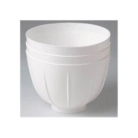 Mighty Mixer Self Standing Mixing Bowl 3 1/4 in White 36/Pk