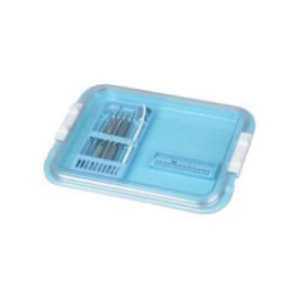 Safe-Lok Mini Tray Locking Cover F Size Clear Ea