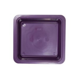 Flat Procedure Tub Only Size Plum Plastic Ea