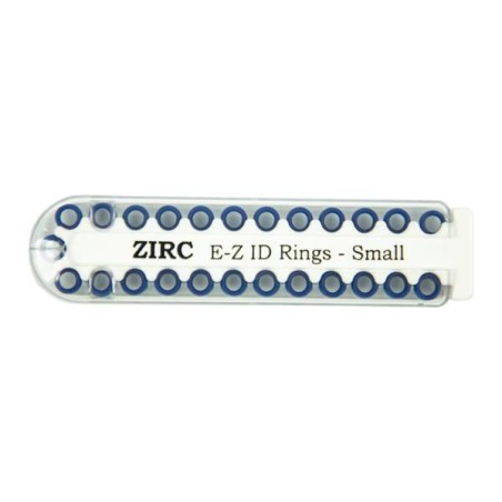 EZ-ID Instrument Rings Refill Midnight Blue 25/pK