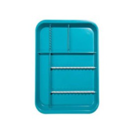 B-Lok Set-Up / Divided Tray Size B Teal Ea