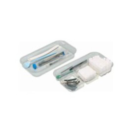 Flat Procedure Tub Slide Tray Clear Ea