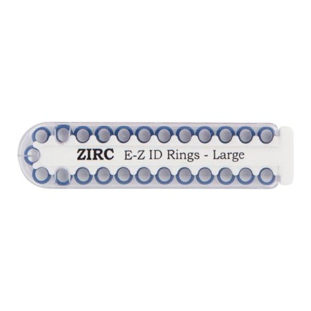 EZ-ID Instrument Rings Refill Midnight Blue 25/Pk