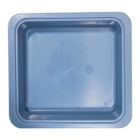 Flat Procedure Tub Only Size Blue Plastic Ea