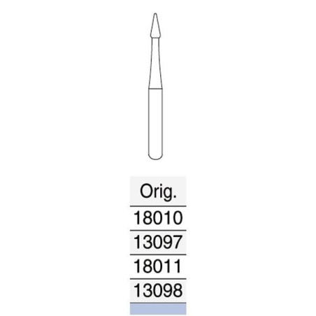 Fissurotomy Carbide Bur Specialty FGSS Short Origional 10/Pk