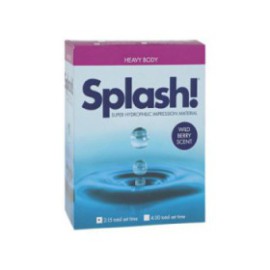 Splash! Impression Material Half Time Set Heavy Body Wild Berry Refill Pack 2/Pk