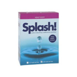 Splash! Impression Material Regular Set Heavy Body Wild Berry Refill Pack 2/Pk