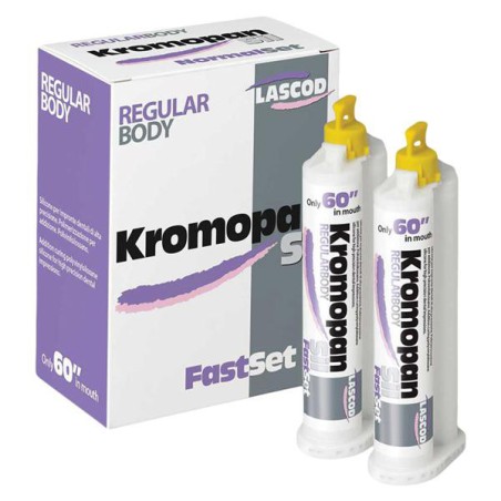 KromopanSil Impression Material Fast Set 100 mL Regular Body Standard Pack 2/Bx