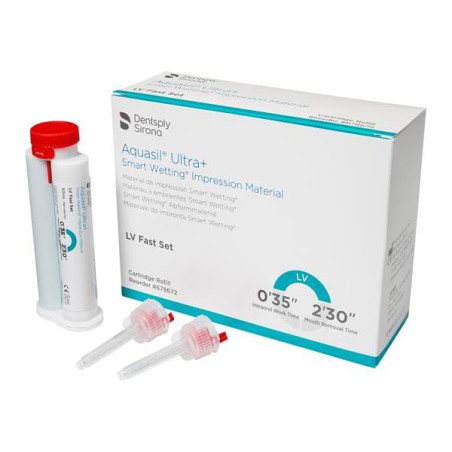 Aquasil Ultra+ Smart Wetting Impression Material Wsh Fst Set LV Unflvrd Rfl 4/Pk