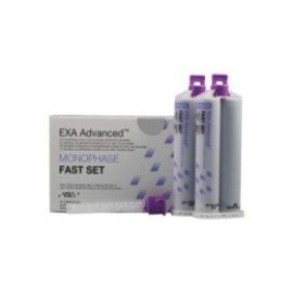 EXA ADVANCED Impression Material Crtrdg Fst Set 48 mL Monophs Rfl w/ Tps 2/Pk