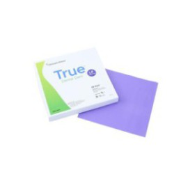 True Dental Dam LF Rubber Dam 6 in x 6 in Hvy Ga Prpl Unflvrd Unscntd 50/Bx